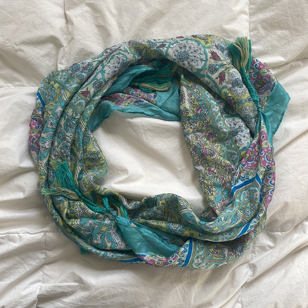 Johnny Was Silk Scarf